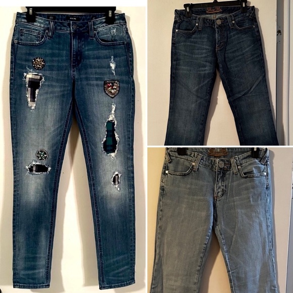 Miss Me 3 Pair Bundle Jeans Size 27” - Picture 1 of 16
